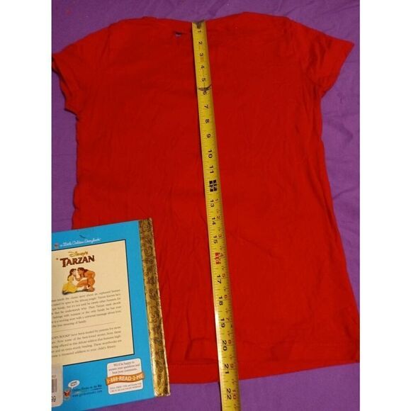 Minnie Mouse Girls Top - Size: L (0659) includes Disney's book: "Tarzan" - Picture 6 of 7